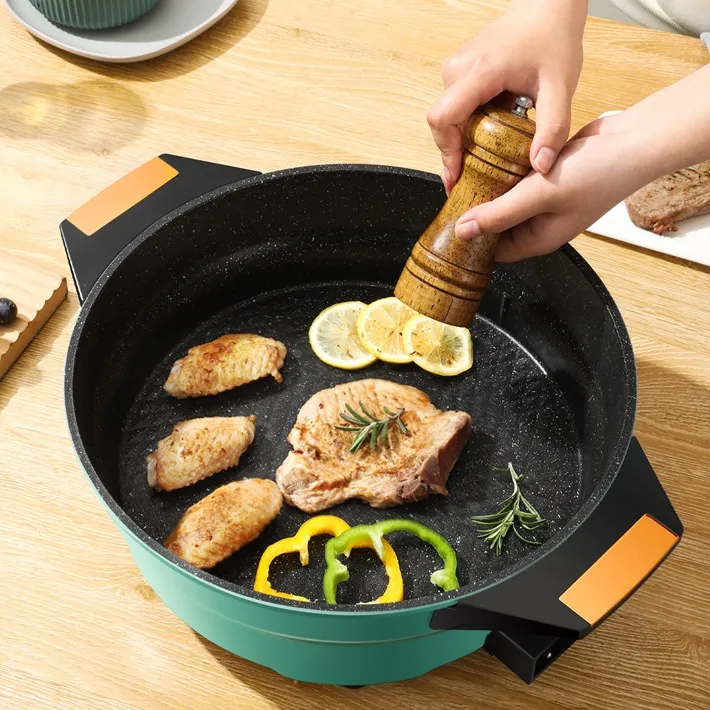 Electric Grill Pizza Pan 5