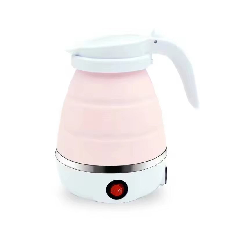 110V Travel Outdoor Portable Silicone Water Electric Mini Small Water Foldable Kettle