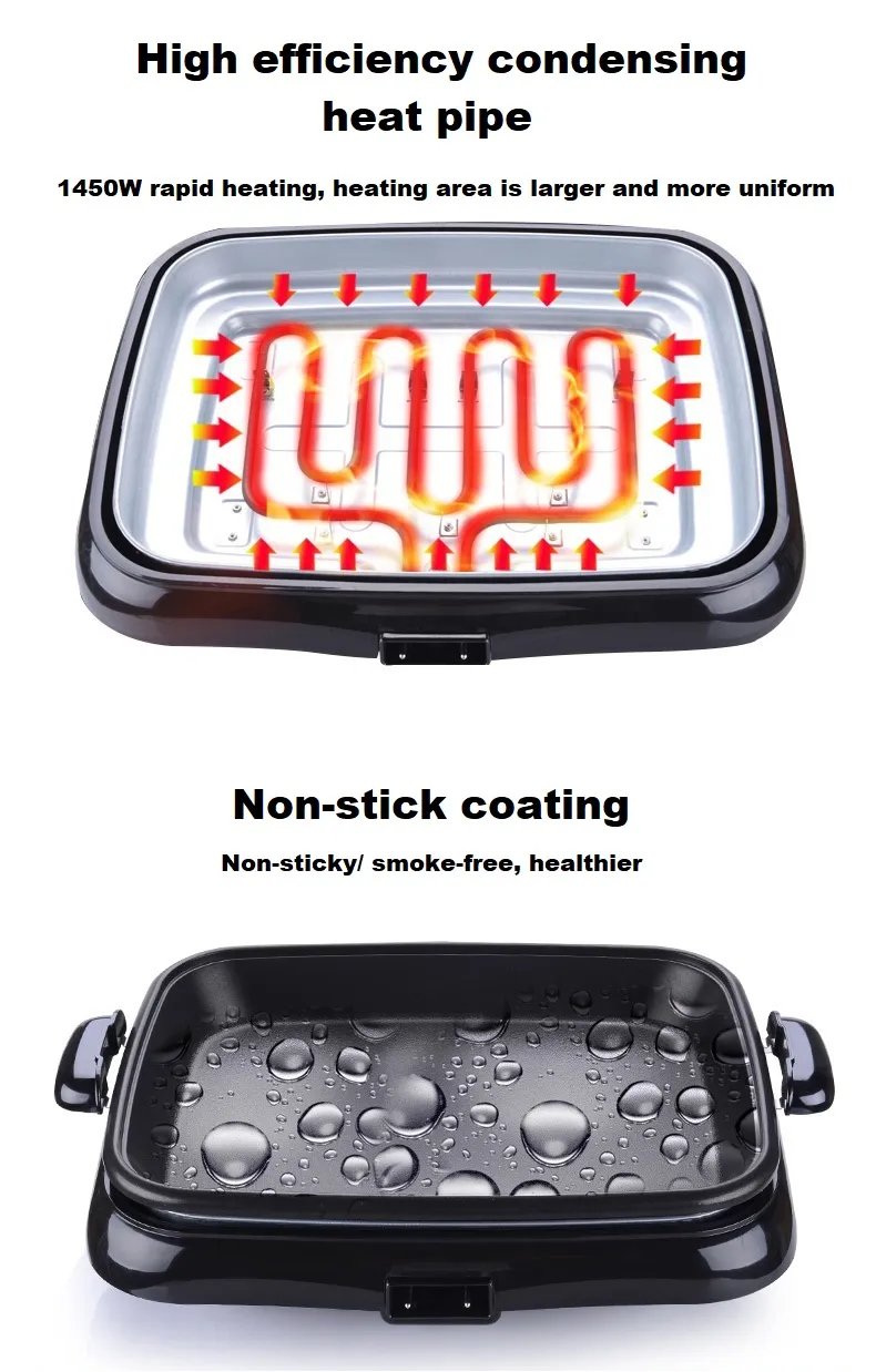 1800W Korean Grill Pan 4