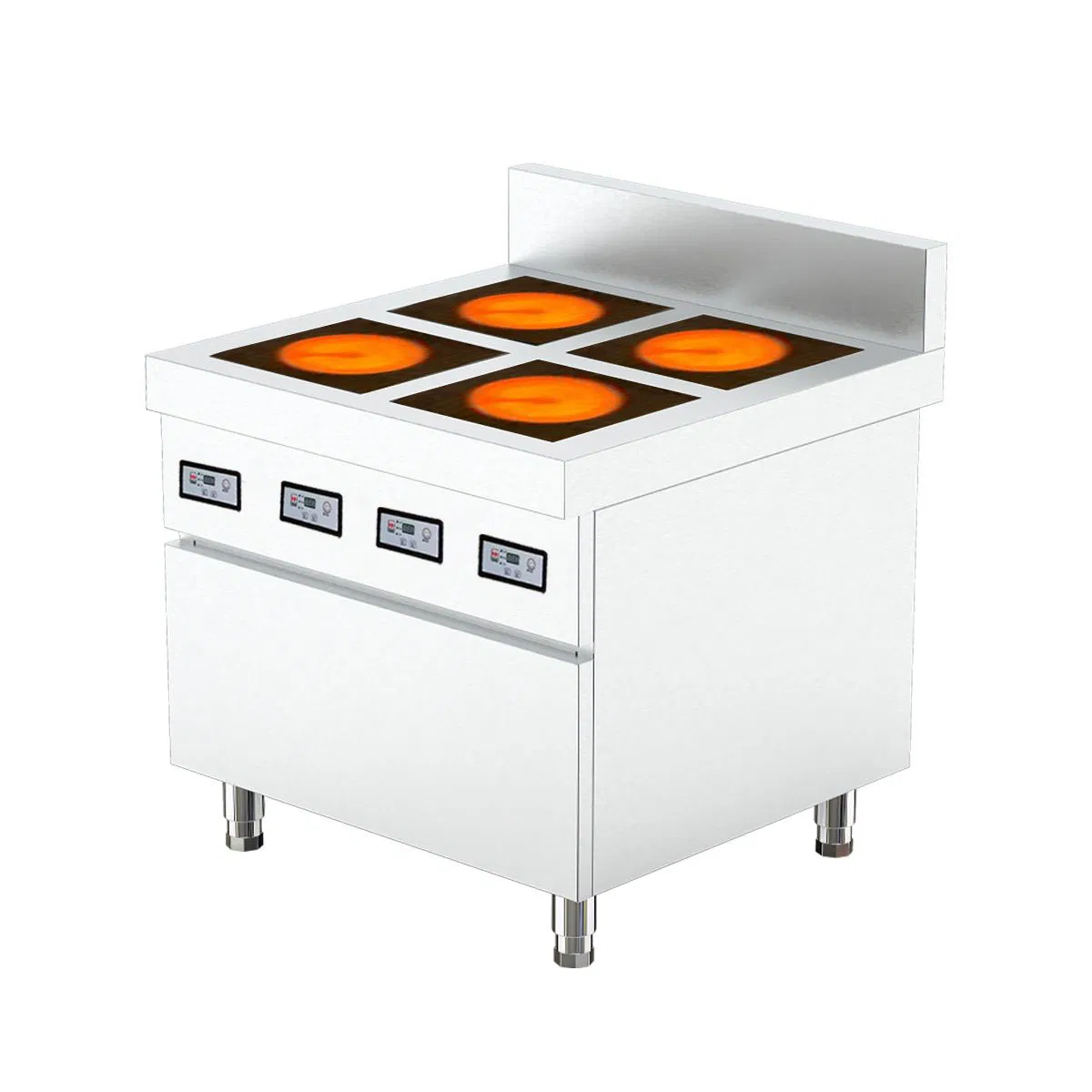 Pushbutton Stainless Steel Electric Cooker Ceramic Hob Induction Cooktop Kitchen Equipment I-Cer-6