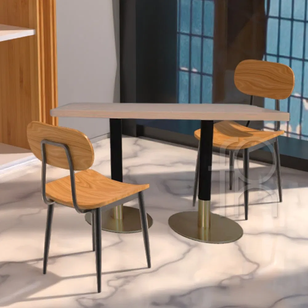 Modern Simple Design Restaurant Furniture Table for 2 Persons
