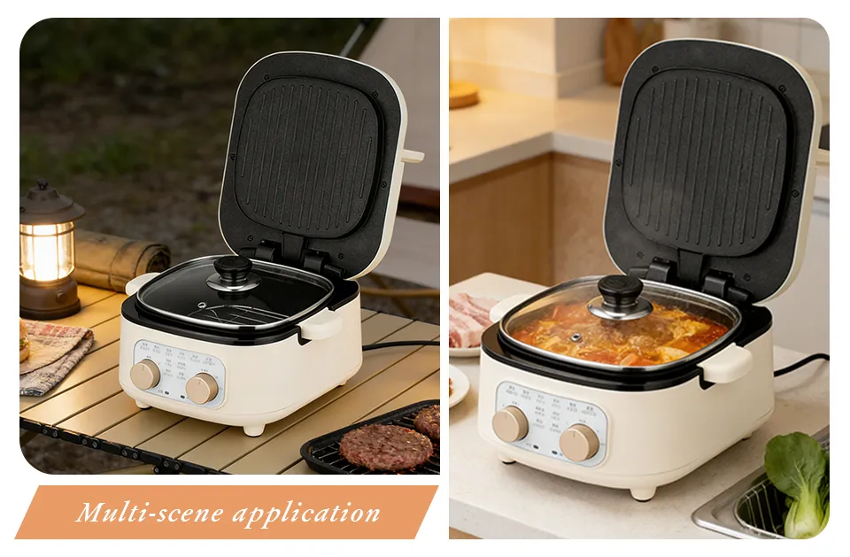 Electric Baking Grill Pan View 6