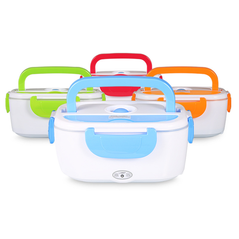 Stainless Steel Liner Removable Car Portable Automatic Heating Insulation Electric Lunch Box