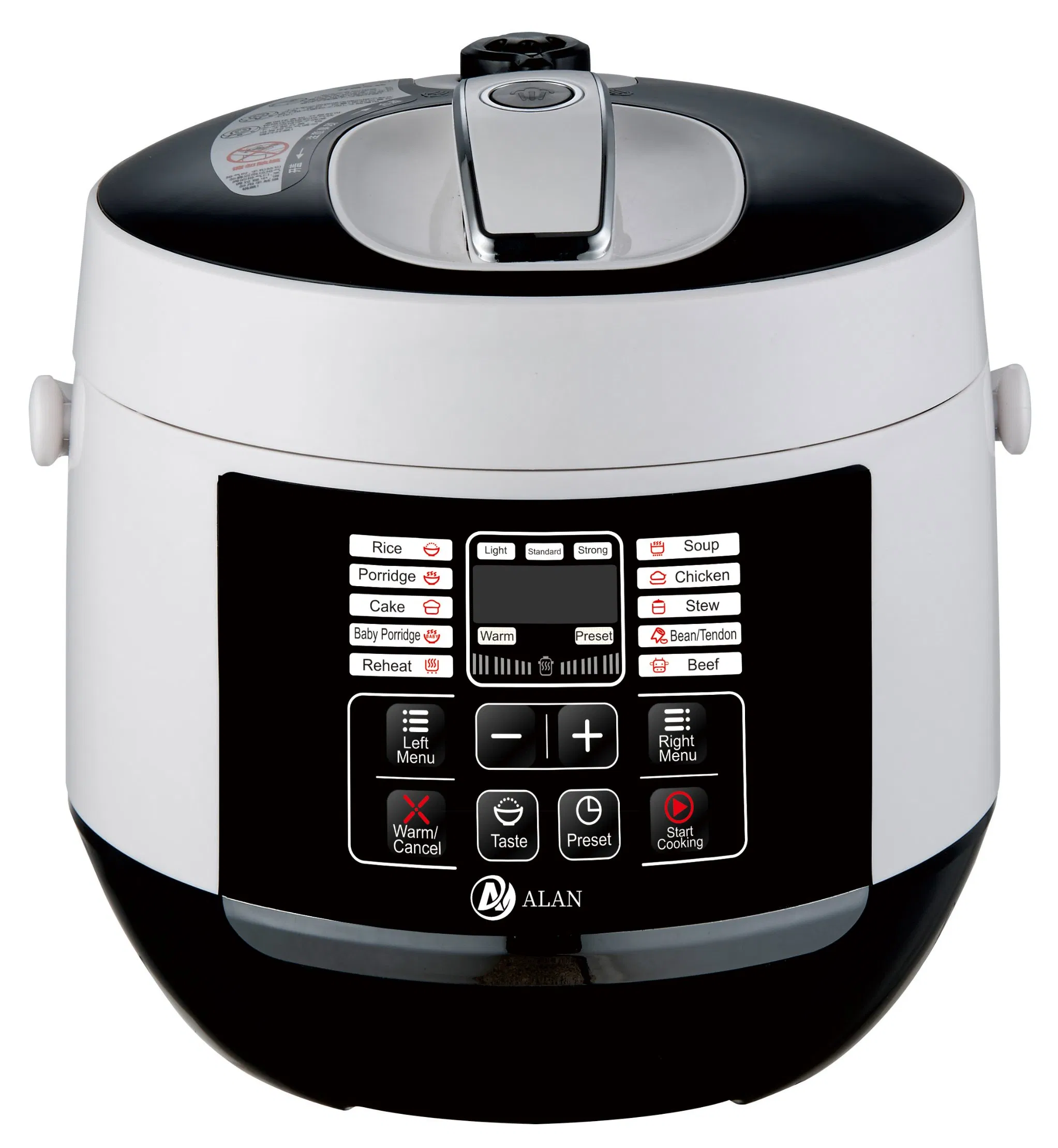 Same Home Master/Fuma Electric Pressure Cooker 4-12L CB EMC Gcc Certificate with Air Fryer Rice Cooker Zhongshan Alan Factory Price for Wholesale
