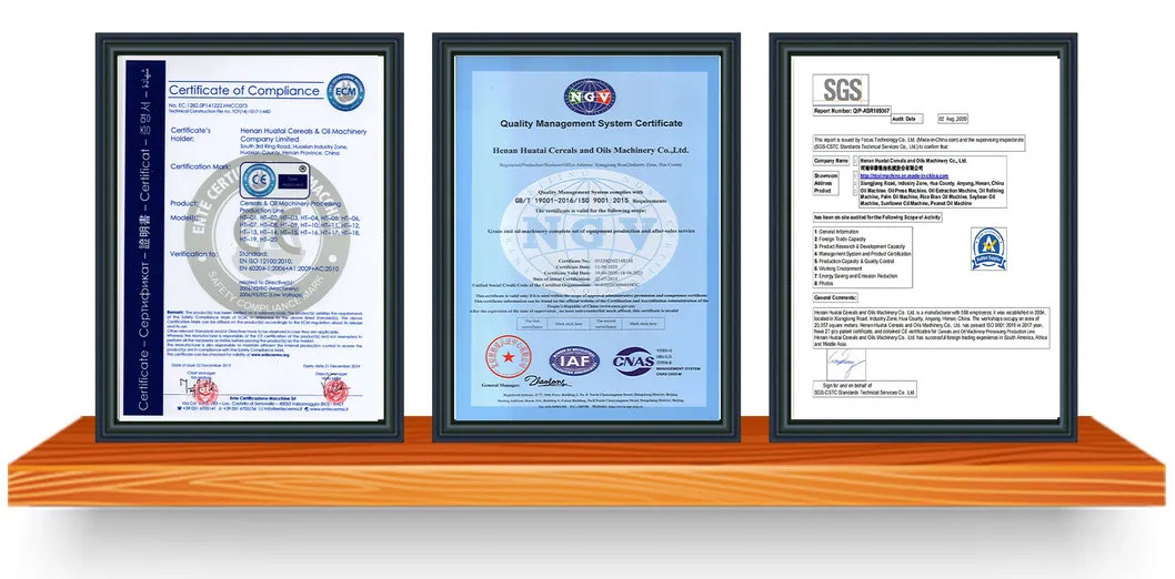 Certificates