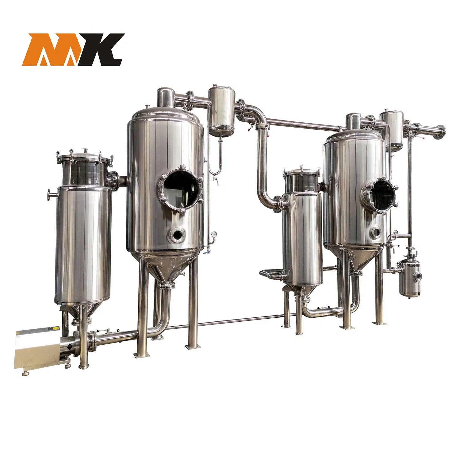 Maike Steam Heating Double Effect Concentrating Equipment