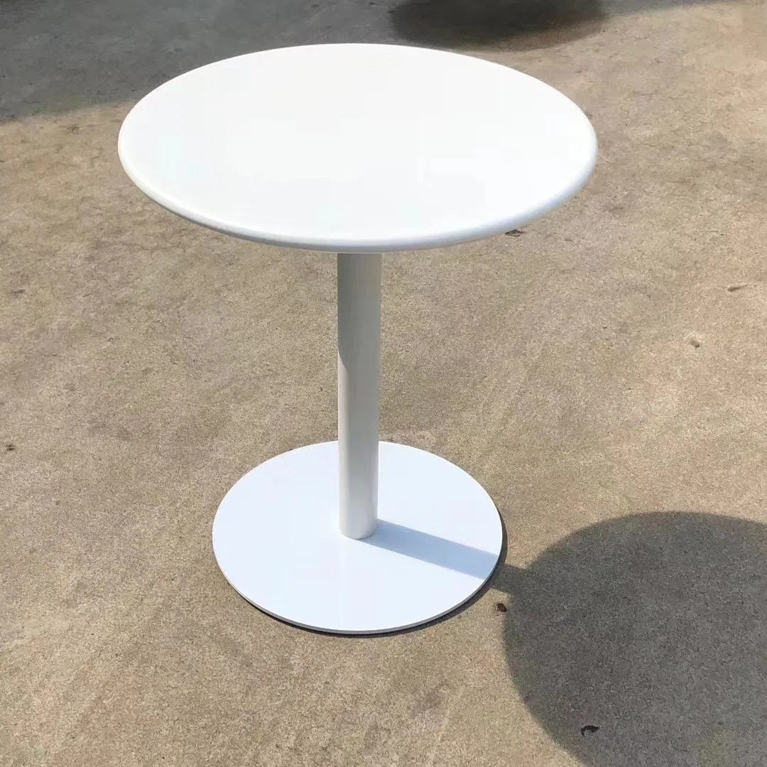 Best Modern Outdoor French Patio Design Metal Material Furniture for Hotels Villas Garden Restaurants