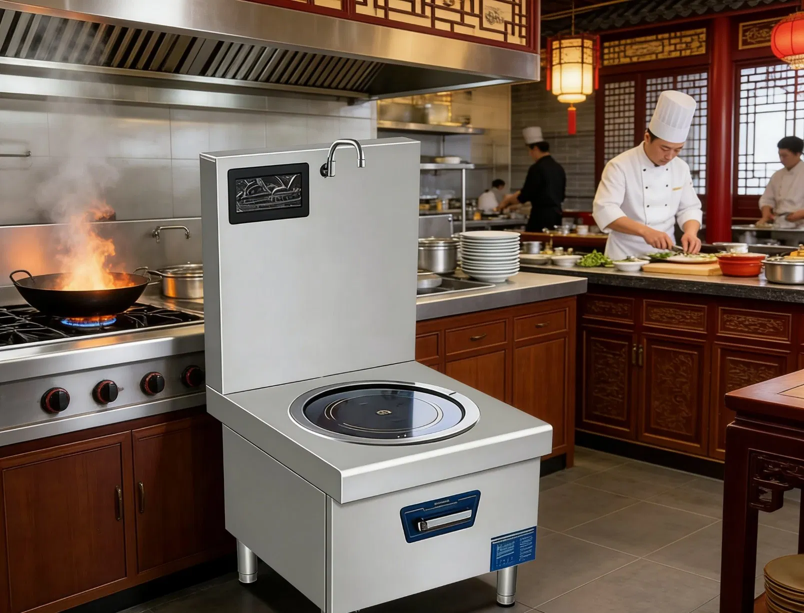 Commercial Portable Electric Stew Pot Electric Soup Stove - for Cooking Food