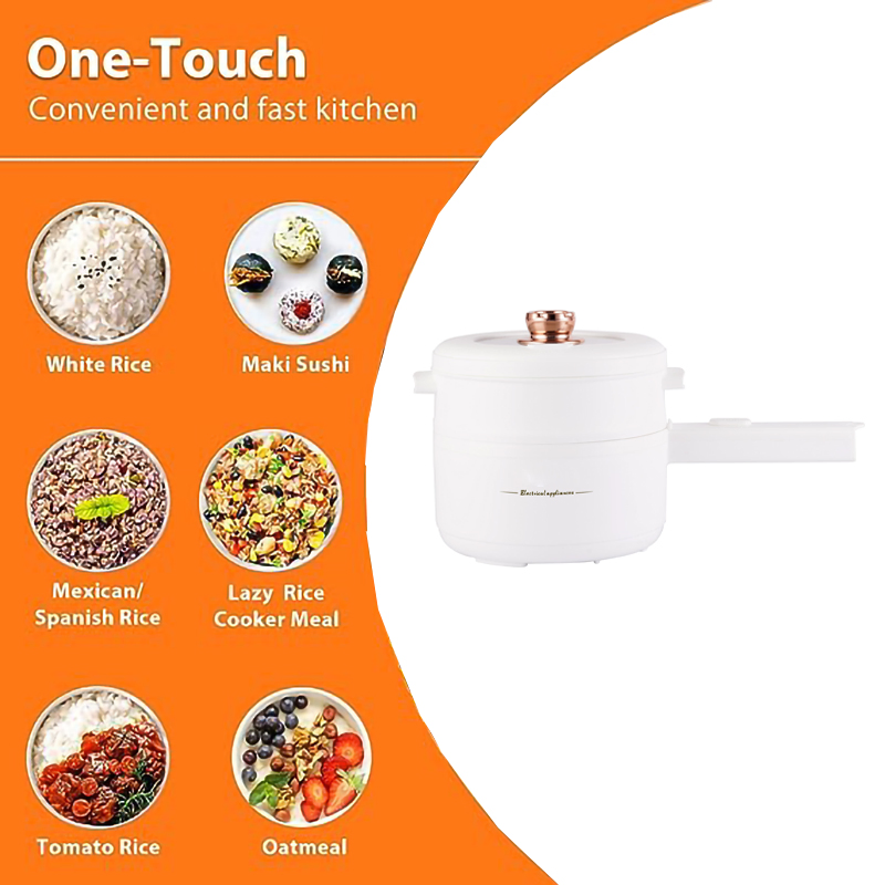 Kitchen Appliance Rice Cooker Electric Home Cooking Skillet Pots Frying Pans Hotels Small Pot Soup Maker Electric Wok