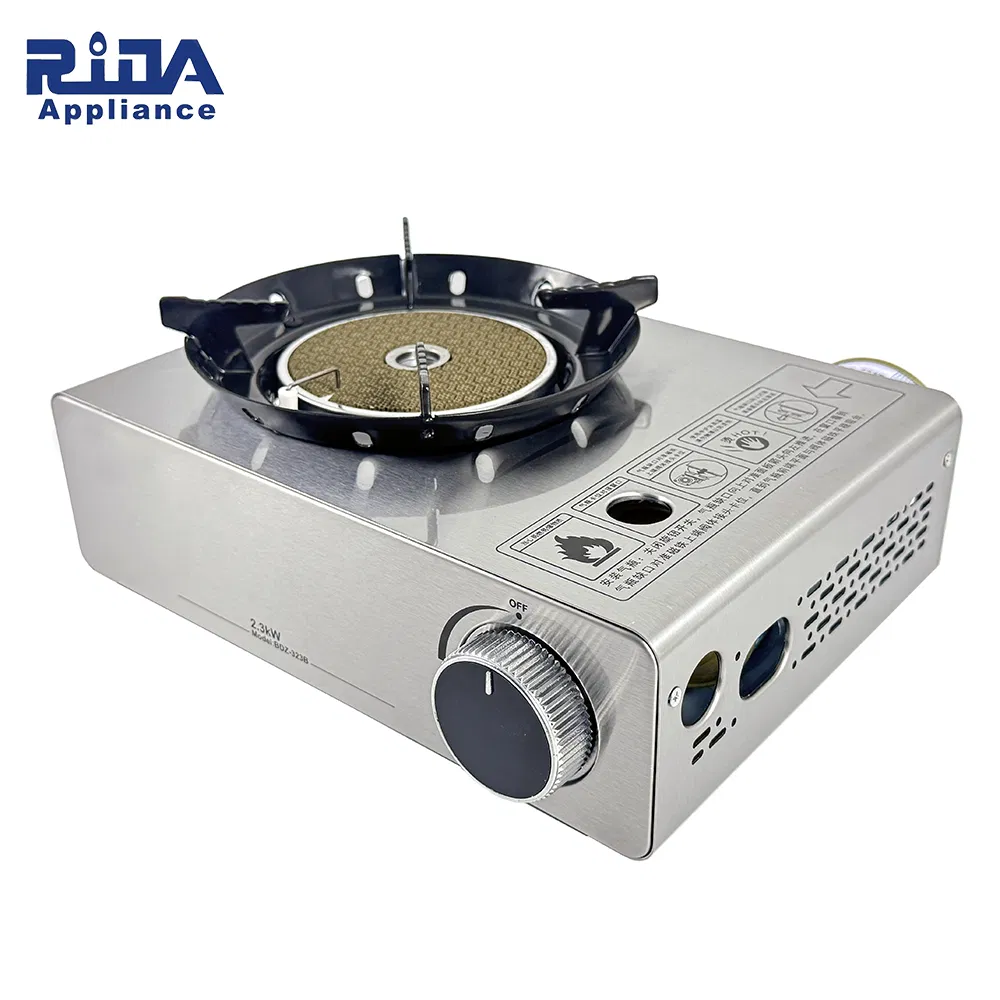 Ridax Windproof Single Butane Burner for Outdoor Hiking Portable Electric Stove