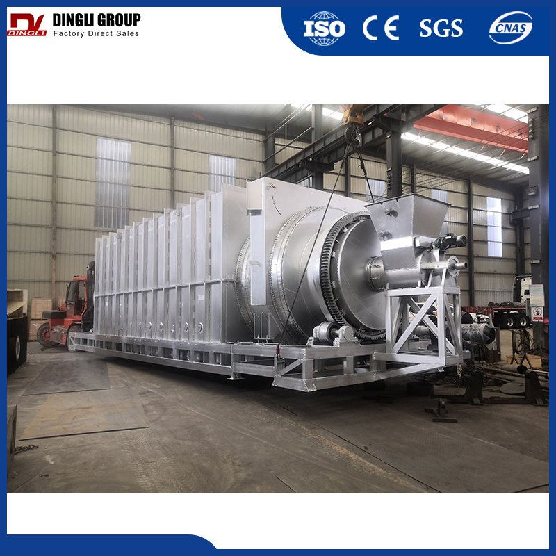 Heat-Efficient Continuous Bamboo Pyrolysis Carbonization Equipment for Industrial Use