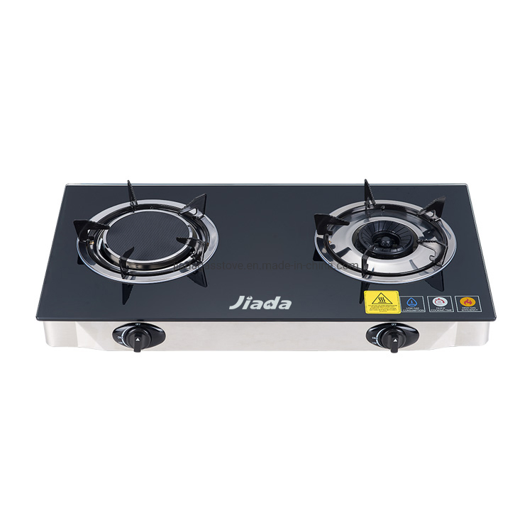 Home Kitchen Black New Fashion electronic Ignition Hot Pot Gas Stove Cooker