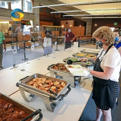 Counter Top Electric Warm Food Display Mcdonald's Chips Warmer