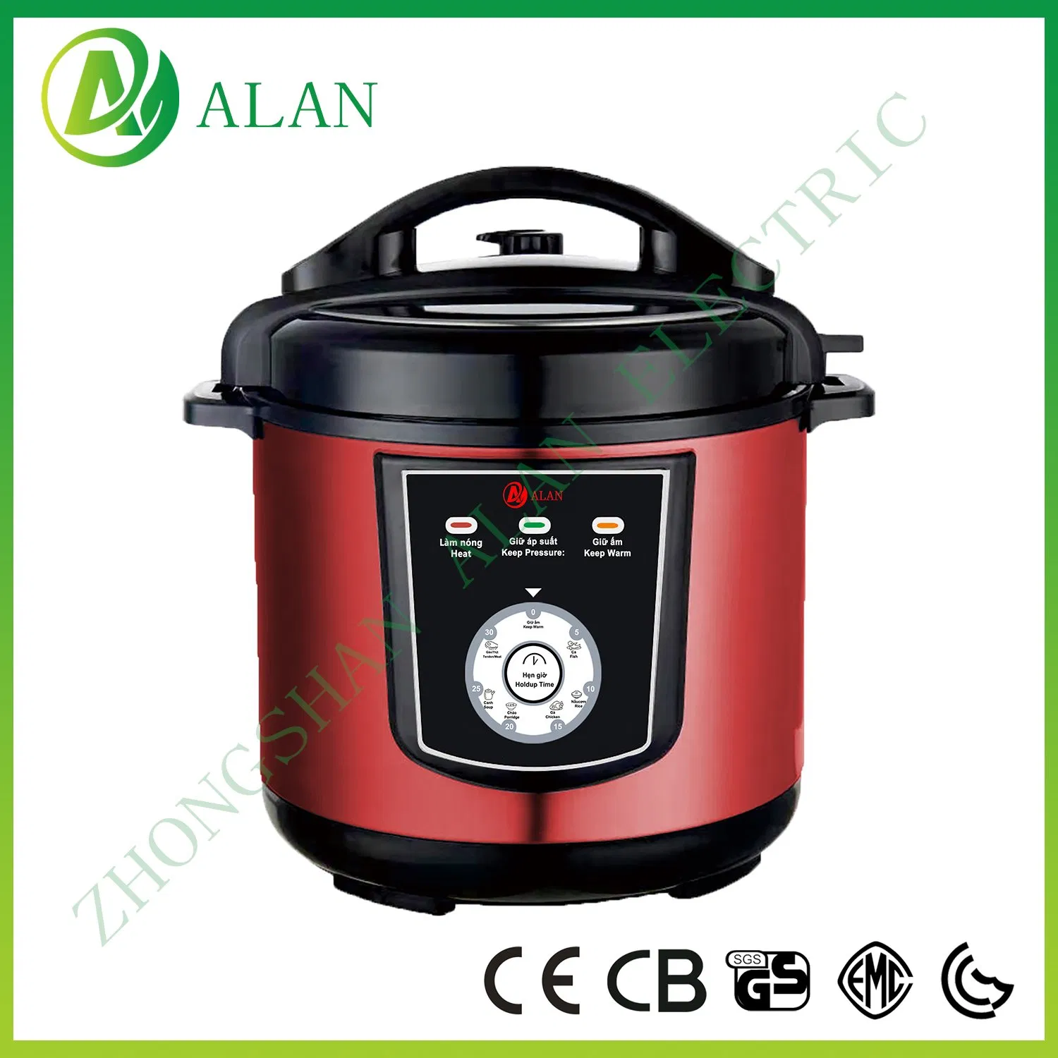 Inquire About Hot Sale Multi Cooker Pot 3/4/5/6/8/10/12 Ql Electric Small Nonstick Heating Multifunction Pressure Cooker Stainless Steel Housing