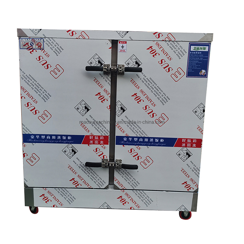 Industrial Electric Rice Momo Seafood Food Steamers Cabinet