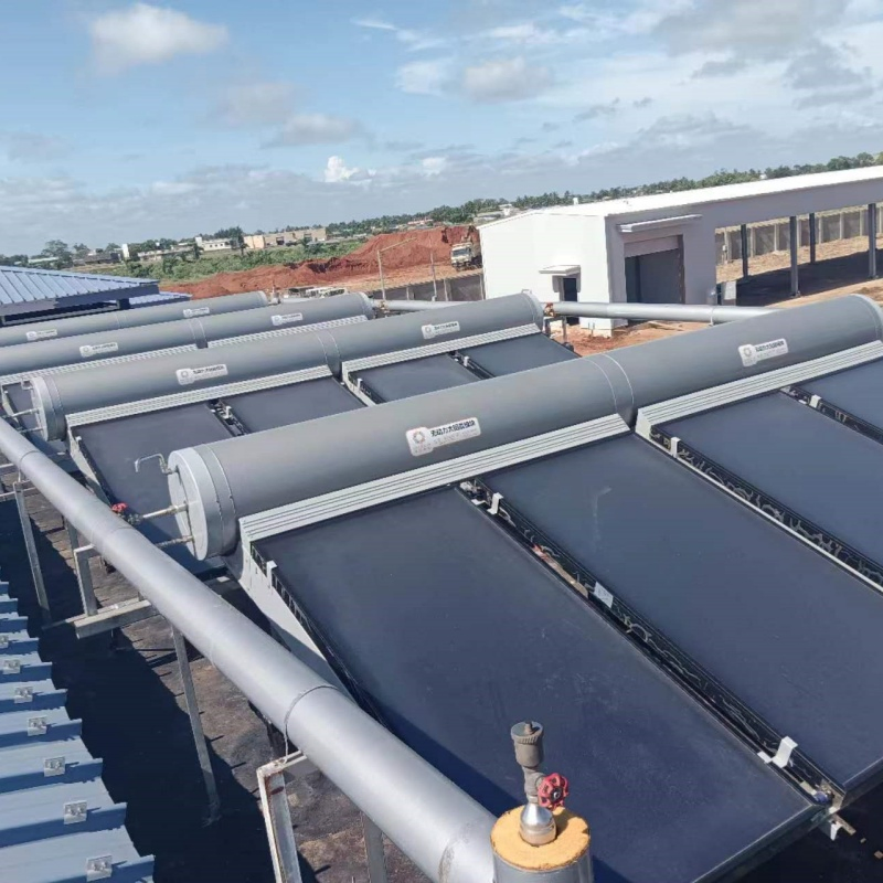 Advanced Flat Plate Solar Water Heating System for Residential Use