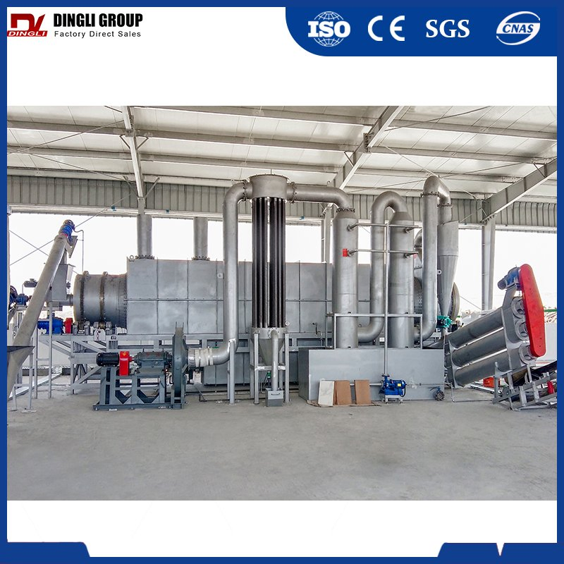 Energy-Efficient Continuous Carbonizer Bamboo Material to Charcoal Coconut Shell Charcoal Making Equipment