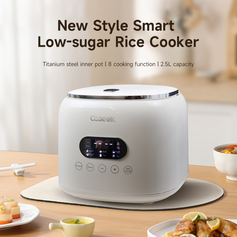 High Quality 2.5L Low Sugar Digital Electric Rice Cooker for Home Use
