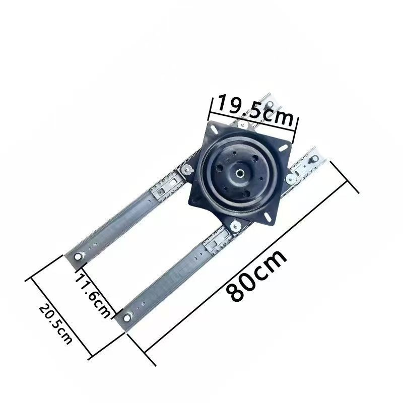 Adjustable Modern Kitchen Island Table Rotating Middle Bar Removable Dining Slide Pull Extension Retractable Table Slide