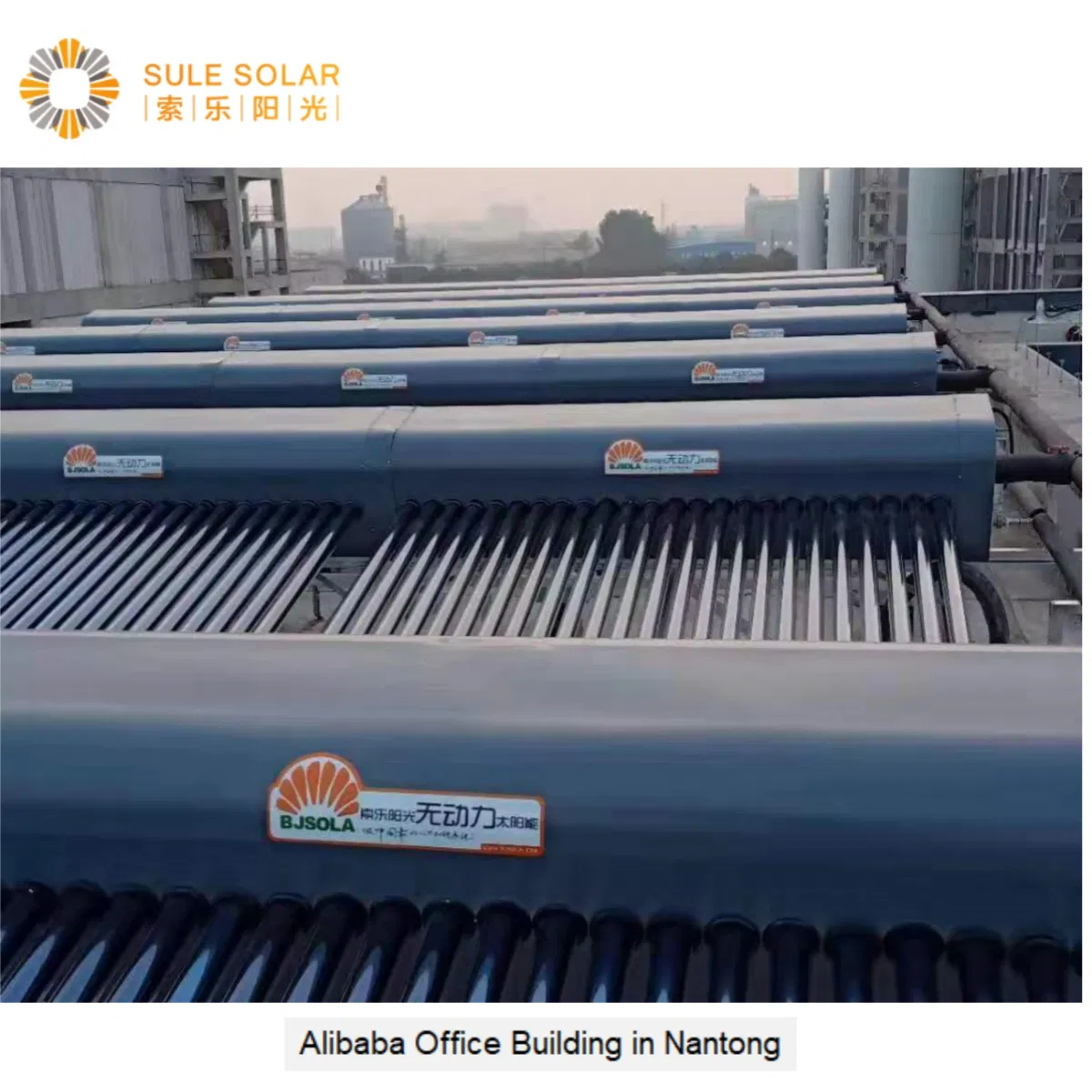 Advanced Commercial Solar Water Heating System for Efficient Use