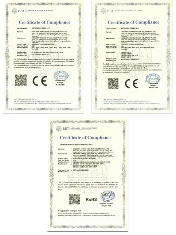 Product Certificate and Quality