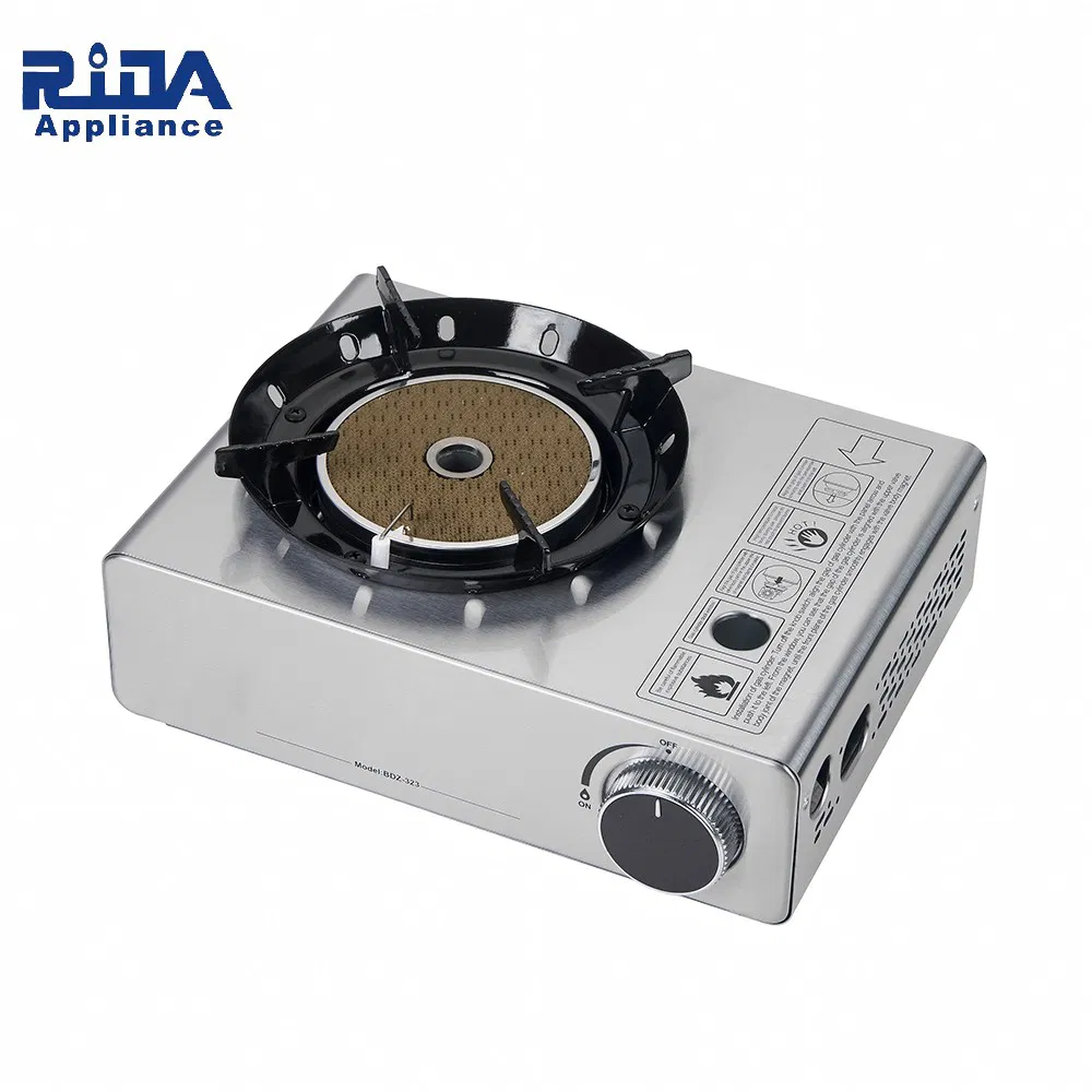 Ridax Windproof Single Butane Burner for Outdoor Hiking Portable Electric Stove