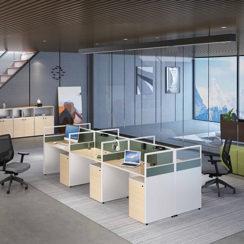Foshan Manufacturers Modern Design Cubicle Office Desk Partitions Workstation