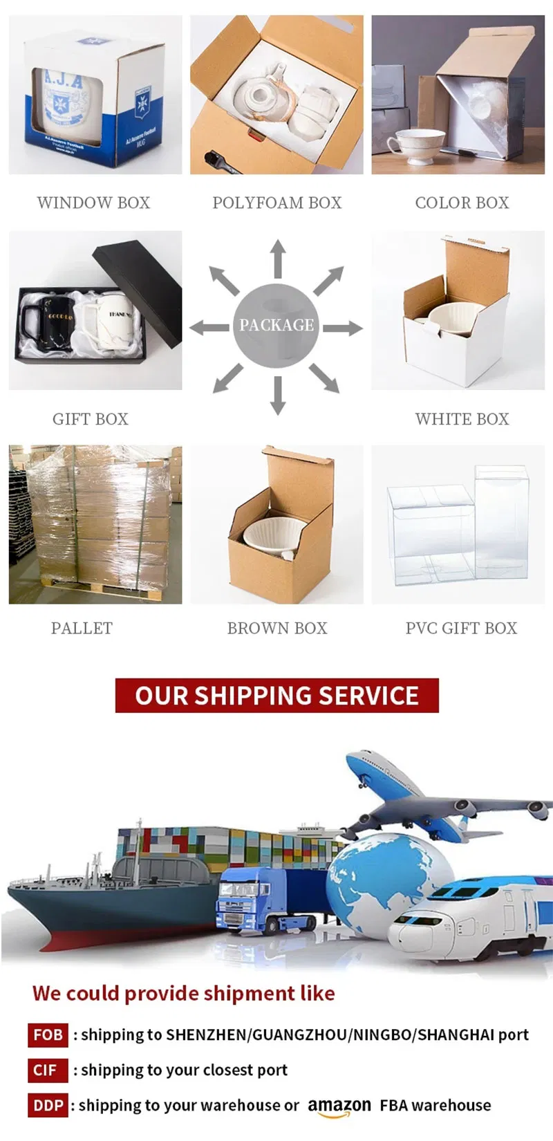 Packaging and Shipping