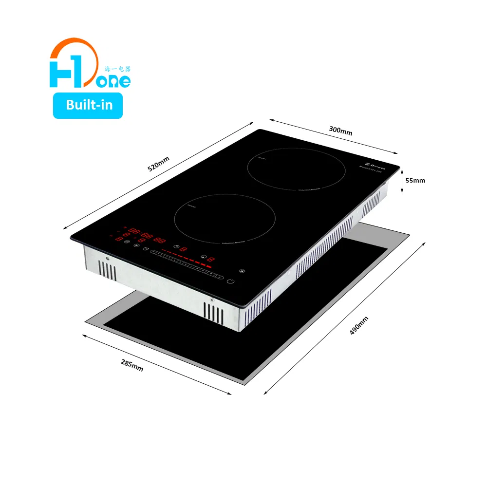 Half Bridge High Power Fast Heating 220V 3700W Induction Cooker Kitchen Cooker