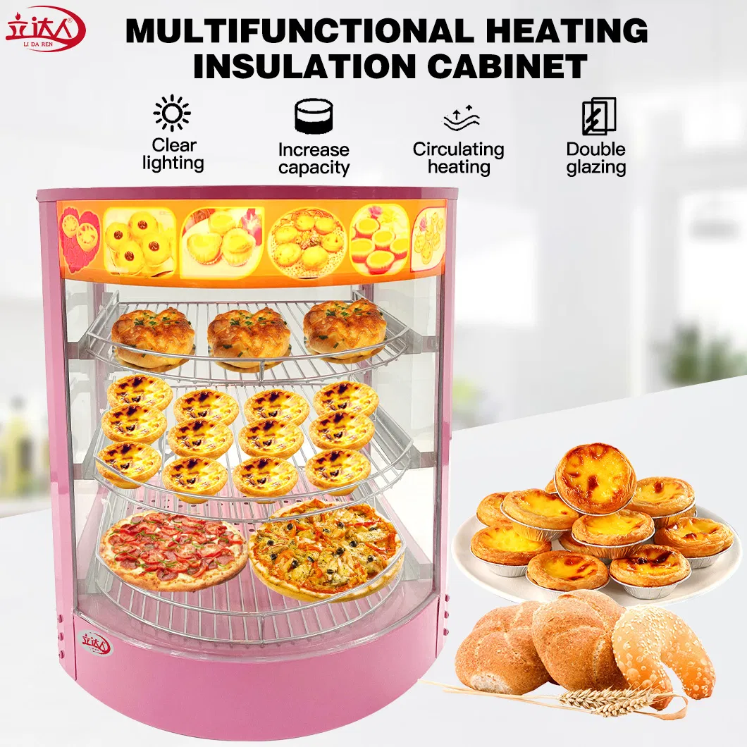 Lida 1p-Bt Counter Top Electric Hot Food Warmer Cabinet