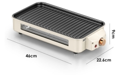Multi-Function Electric Grill Pan with Barbecue