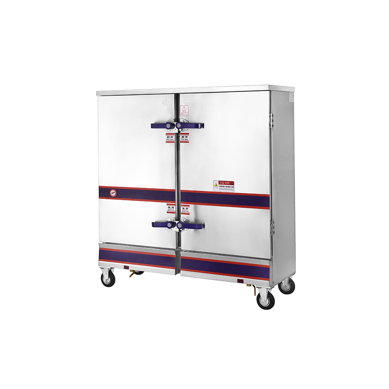 Heavy Duty Electric Rice Cooker, Seafood Rice Noodles Roll Steamer Cabinet 24 Trays