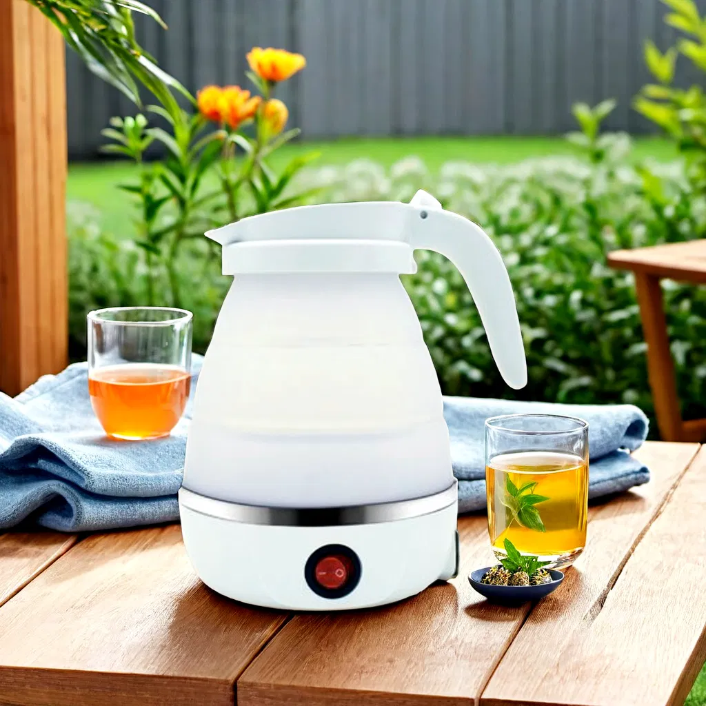 Easy Carrying Silicone Kettle for Home Use Travel Electric Kettle