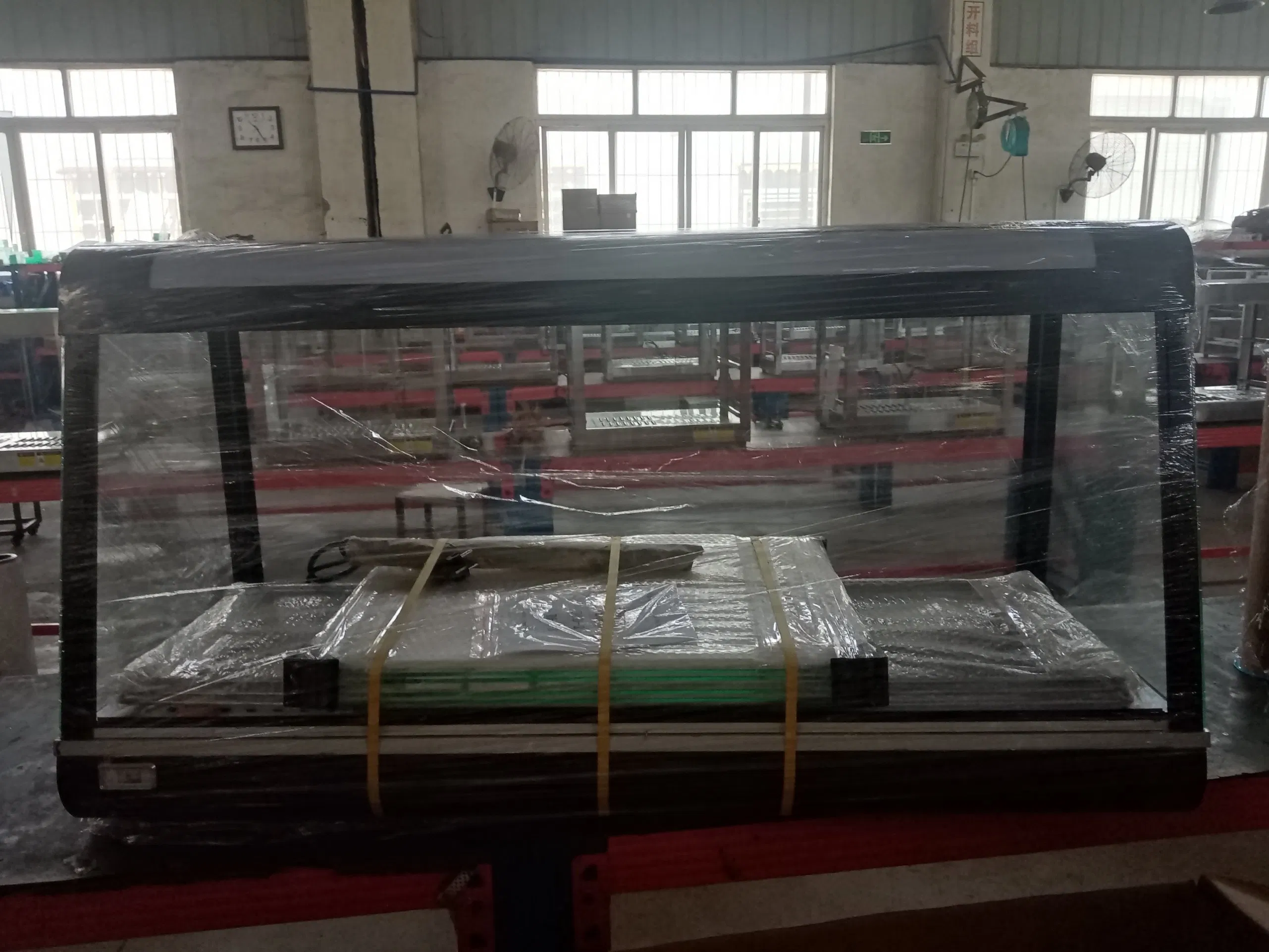 Commercial Electric Restaurant Stainless Steel Round Steel Bain Marie White Buffet Food Dish Display Showcase Cabinet Equipment Machine Burner Warmer for Sale