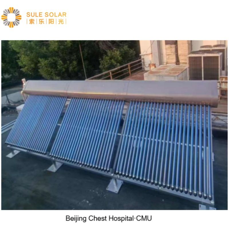 Made in China Commercial Solar Water Heating System Compact Type Design 3000L Durable for Industrial Complexes &amp; Resorts