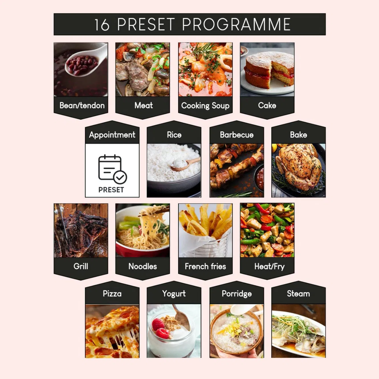 Home Appliance Beginner-Friendly Stew Pot Electric Pressure Cooker Multi Rice Cooker