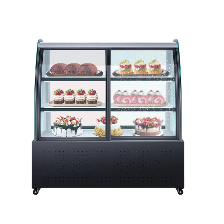Quick Freeze Cake Showcase with Freezer Keeps Cakes Fresh
