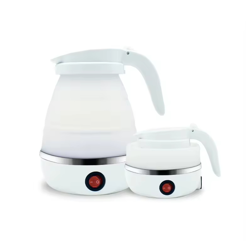 Portable Household 220V 0.6L Foldable Stainless Steel Electric Water Mini Travel Kettle