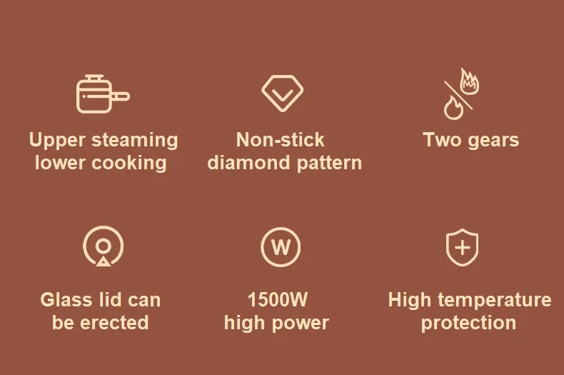 Electric Grill Pan Details