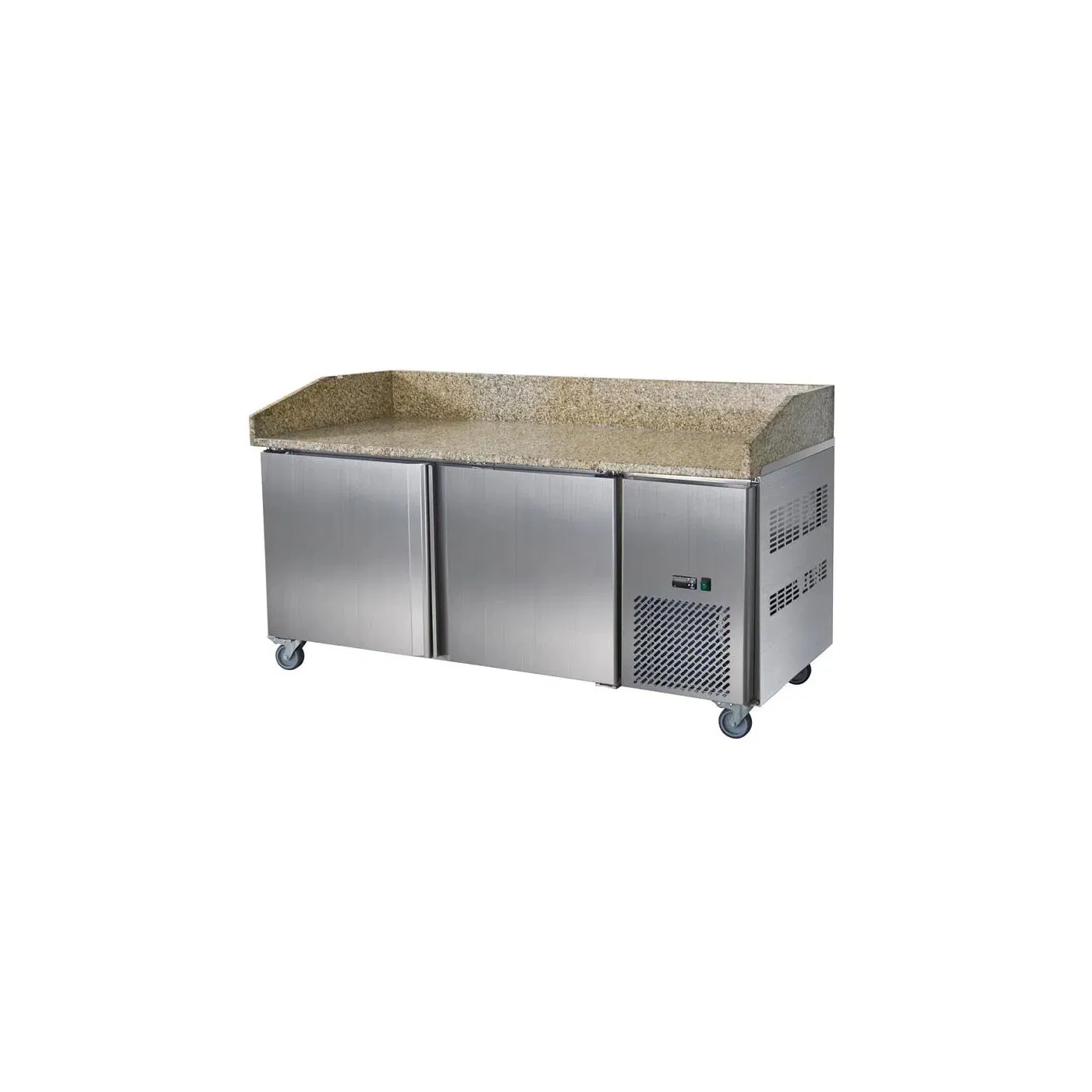 Stainless Steel Pizza Working Table for Quick-Service Restaurant Pizza Prep