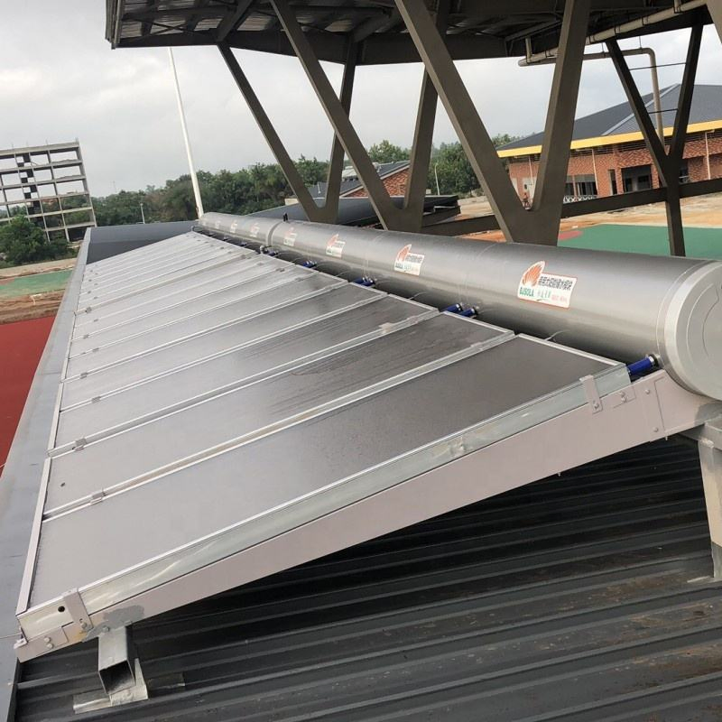 Advanced Flat Plate Solar Water Heating System for Residential Use