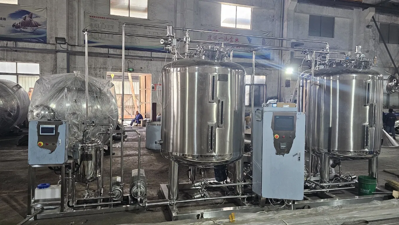 Joston Automatic PLC Control Solution Preparation System Stainless Steel Pharmaceutical Chemical Dosing System Mixing Equipment