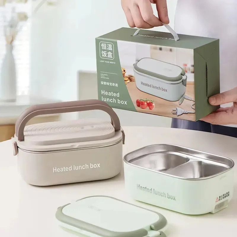 Portable Electric Heating Lunch Box SUS304