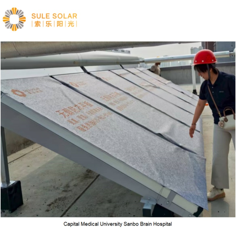 Smart Solar Water Heating System for Hospitals and Schools