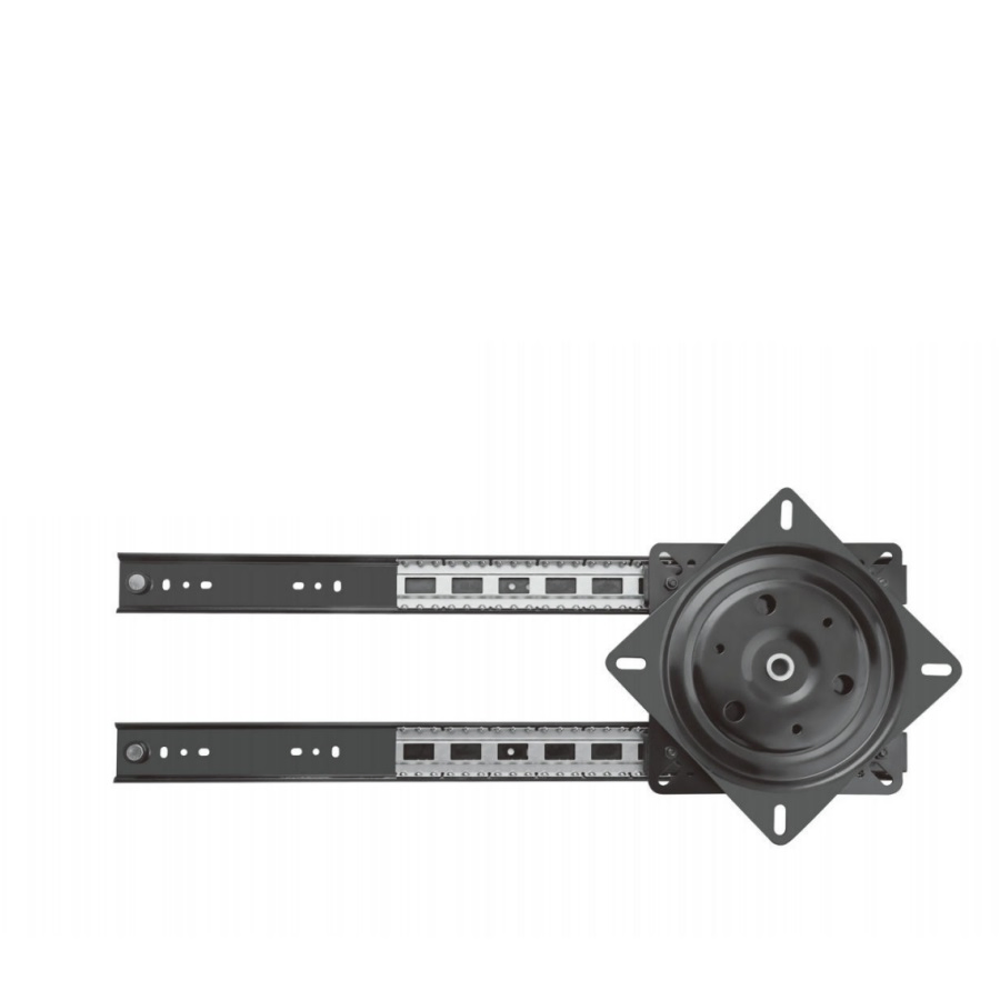 Lazy Susan Turntable 300-Lb Steel Ball Bearing Rotating Tray Strong Sturdy Table Cabinet Low Profile for Dinner Table Rotate Slide