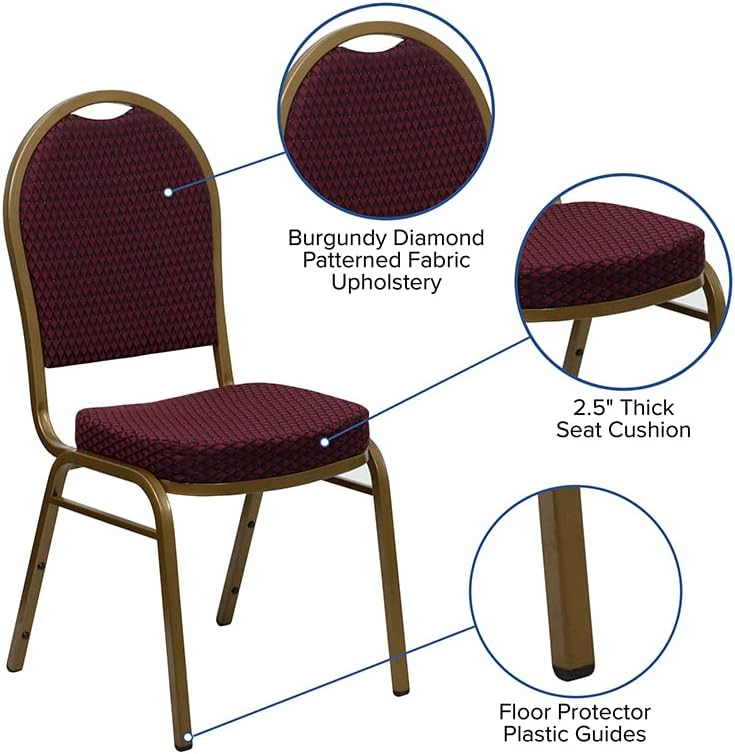 Stackable Fabric Upholstered Event Seating (ZG10-013)