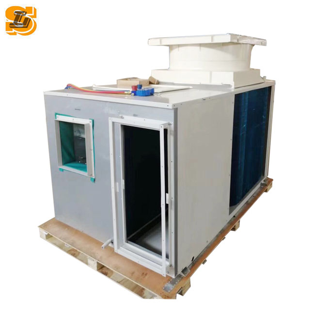 Advanced Commercial Rooftop Air Conditioning System for Efficient Cooling