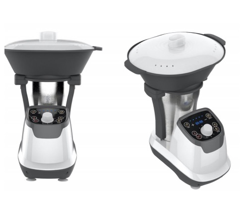 Thermomix Style Multi-Function with Detachable Stainless Steel Bowl Soup Maker Food Processor