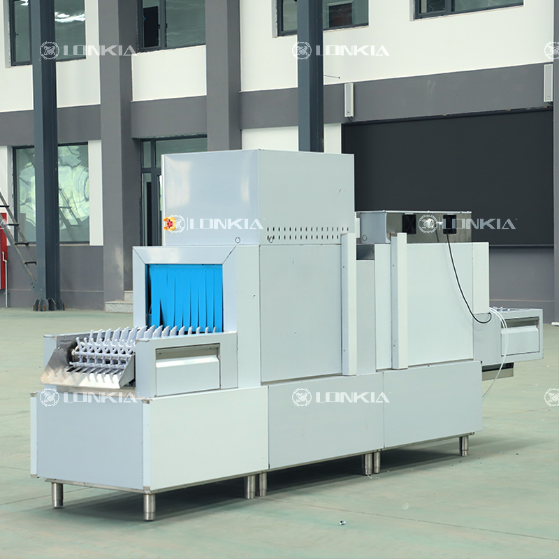 Lonkia Heavy-Duty Commercial Dishwasher - Energy-Efficient Design, Continuous Washing System