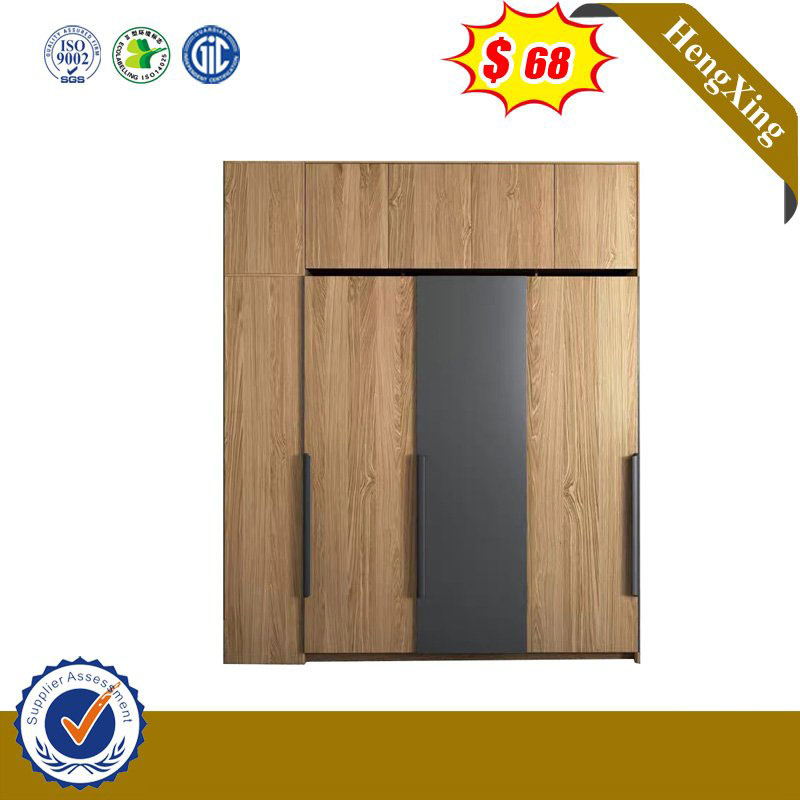 Hot Sale Elegant Wooden Customize Contrast Color Bedroom Living Room Furniture Wardrobe